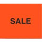 Monarch 1115 Labels, Fluorescent Red SALE, Removable Adhesive