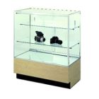 3', Grey/Silver Frame, Full Sized Showcase