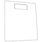 Acrylic Apparel Folding Boards, 10" x 12"