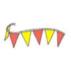 Red and Yellow Pennants - 7515004