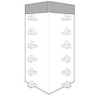 Acrylic Revolving 24 Pairs Eyewear Display