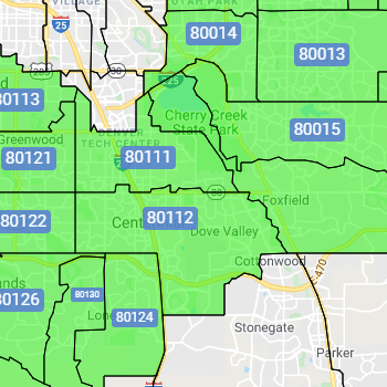 Friday Delivery Map